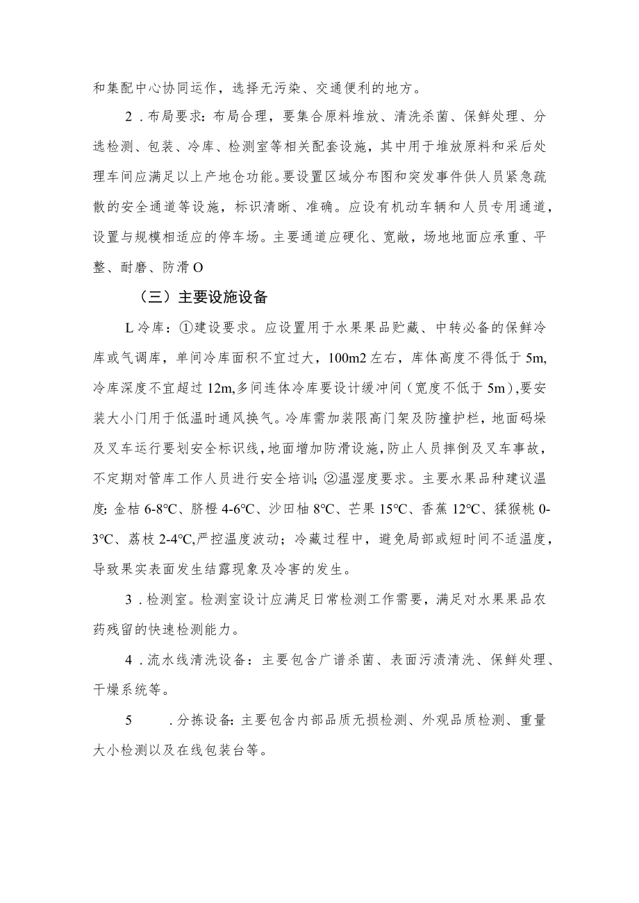 农产品产地仓（水果）建设标准参考.docx_第2页