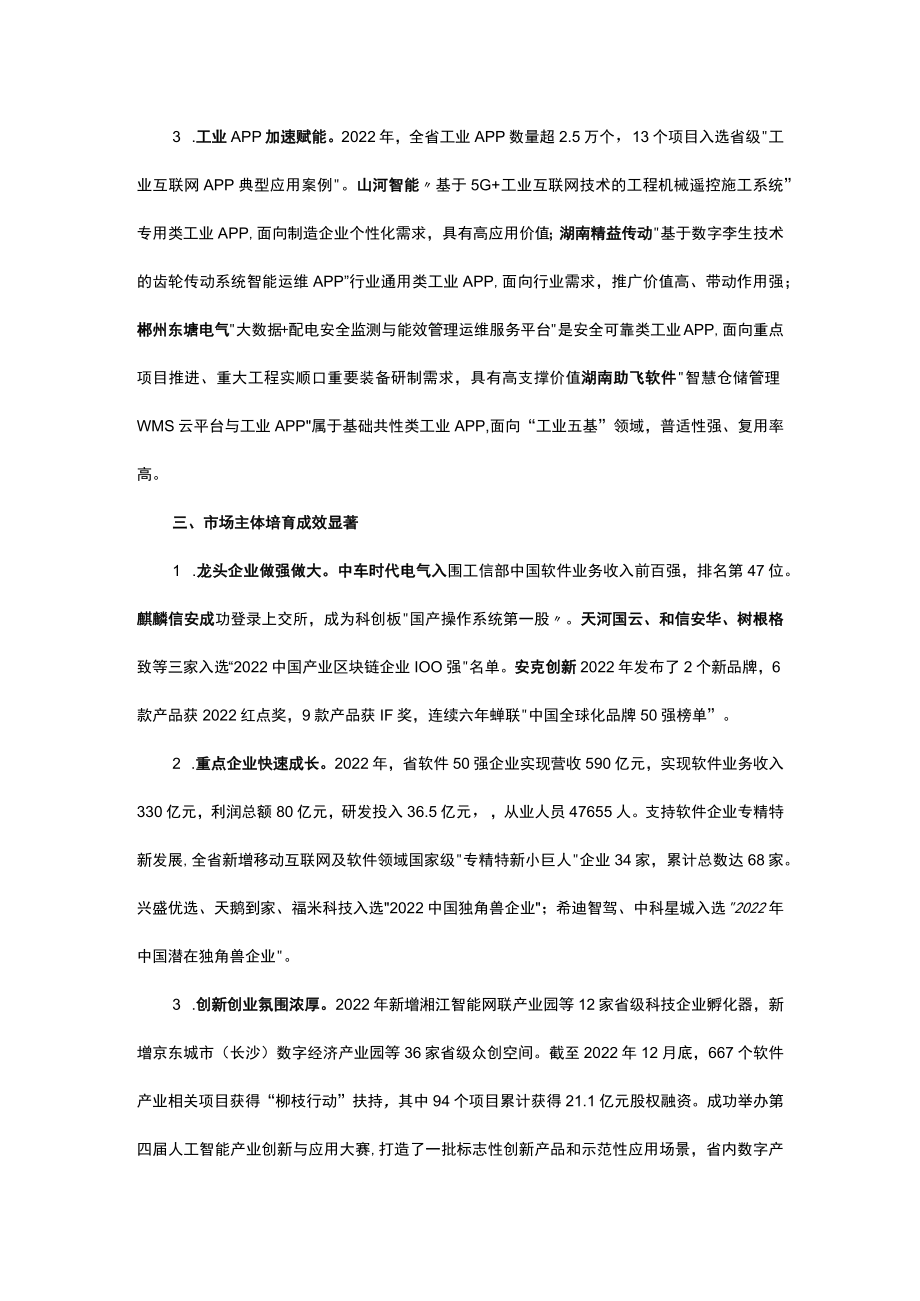2022年湖南省软件和信息技术服务业发展年度报告.docx_第3页