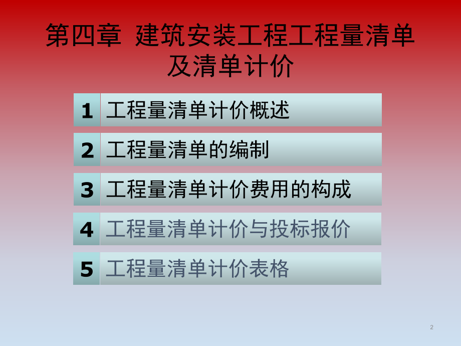 第四章建筑安装工程工程量清单及清单计价.ppt_第2页