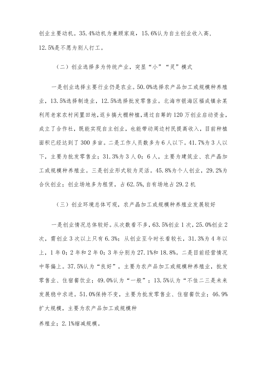 关于农民工返乡创业情况调研报告.docx_第2页