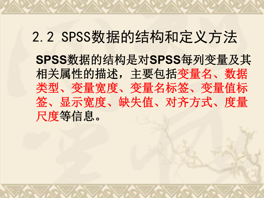 spss数据的结构和定义方法.ppt_第1页