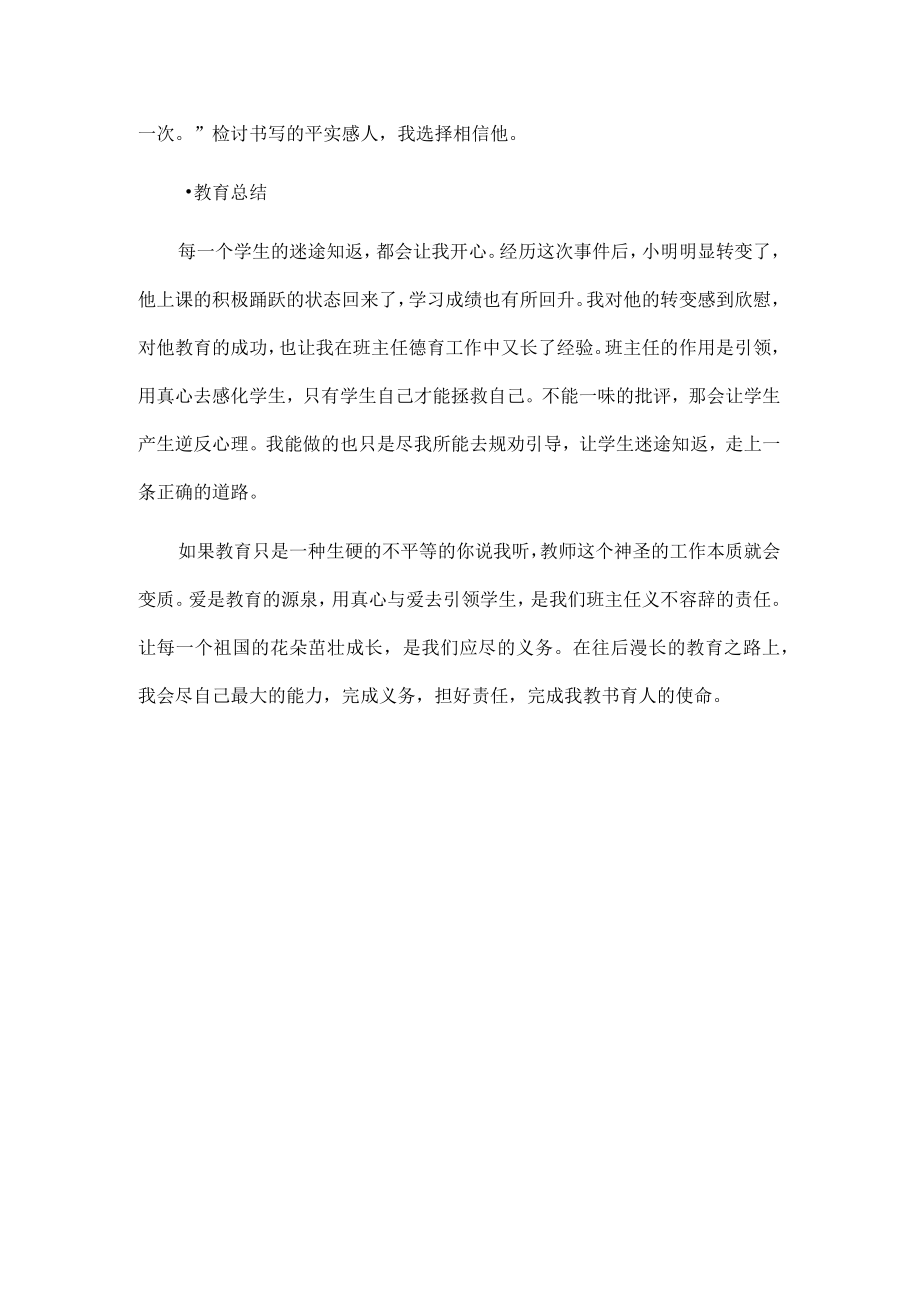 做心灵的摆渡人——班主任德育工作案例.docx_第3页