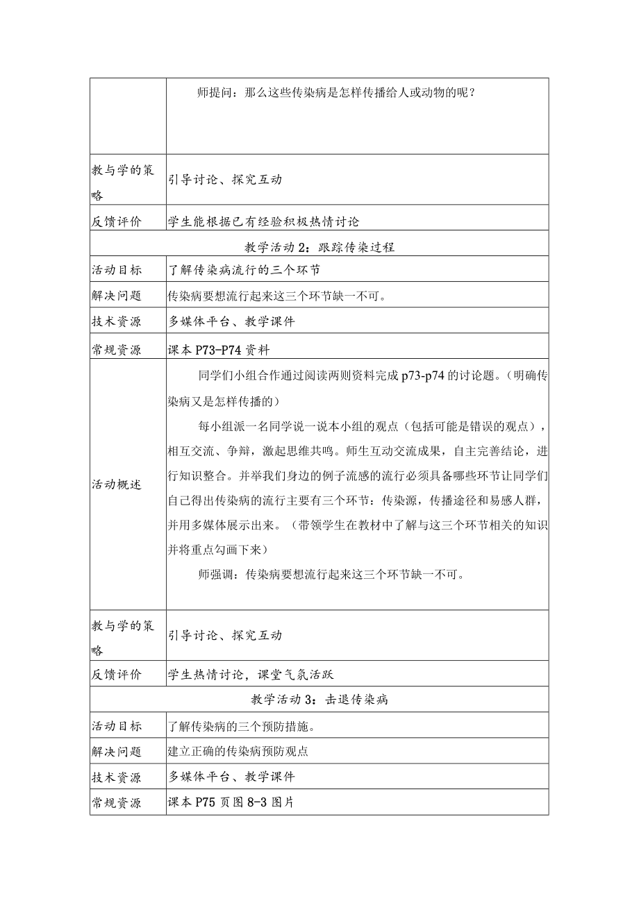 传染病及其预防 教学设计.docx_第3页