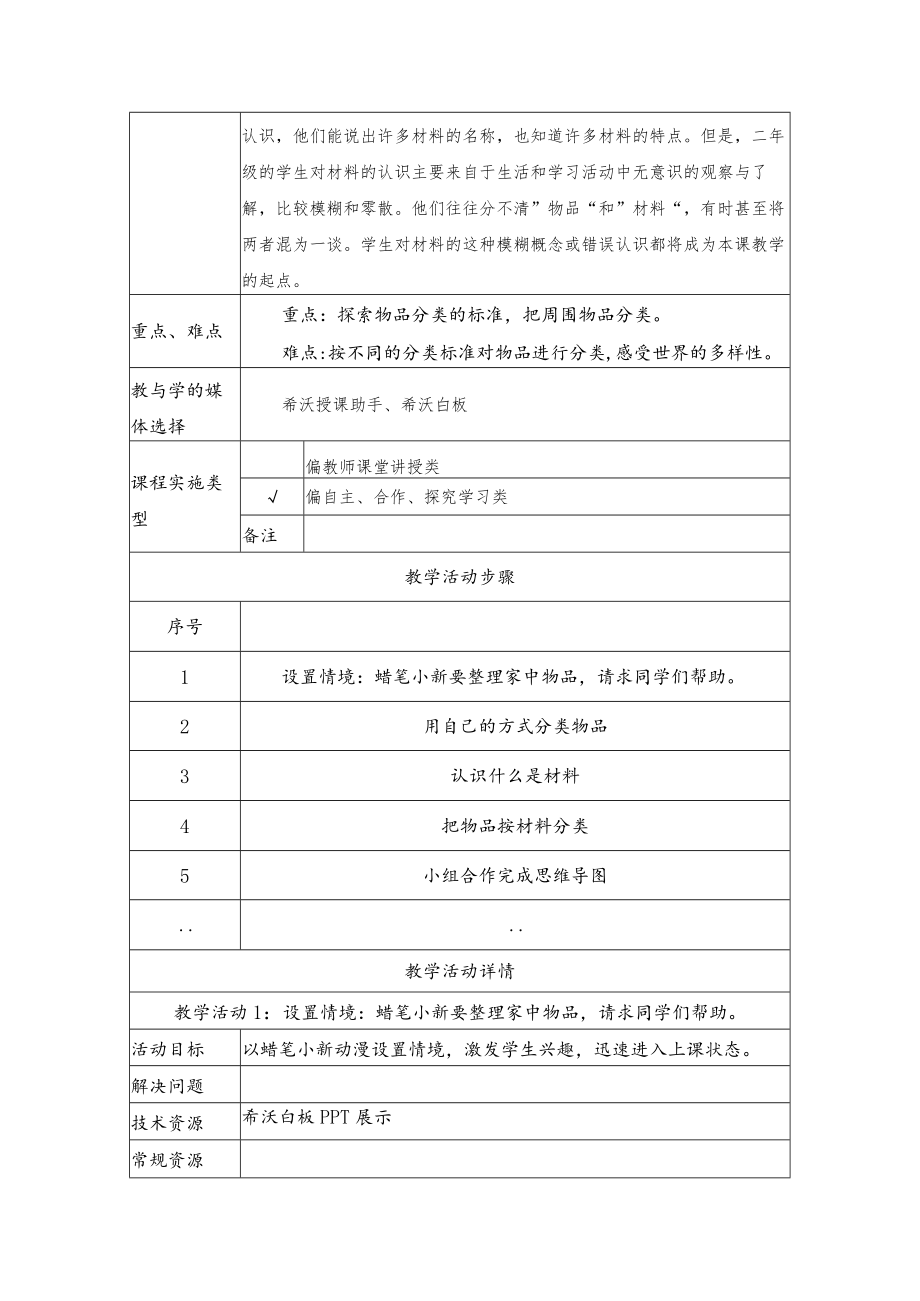 我们生活的世界 教学设计.docx_第2页