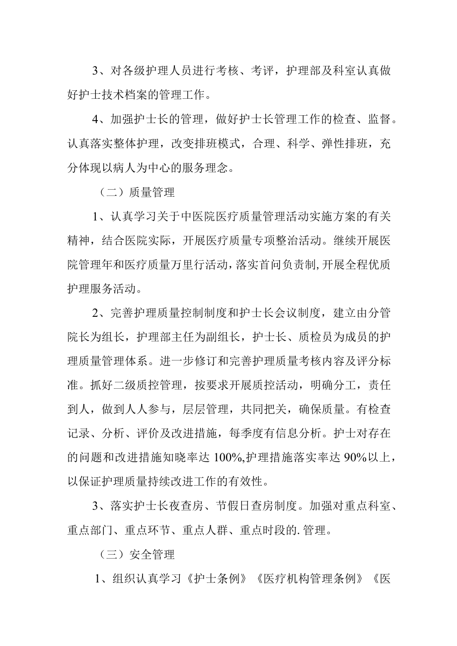 中医医院护理工作计划.docx_第3页