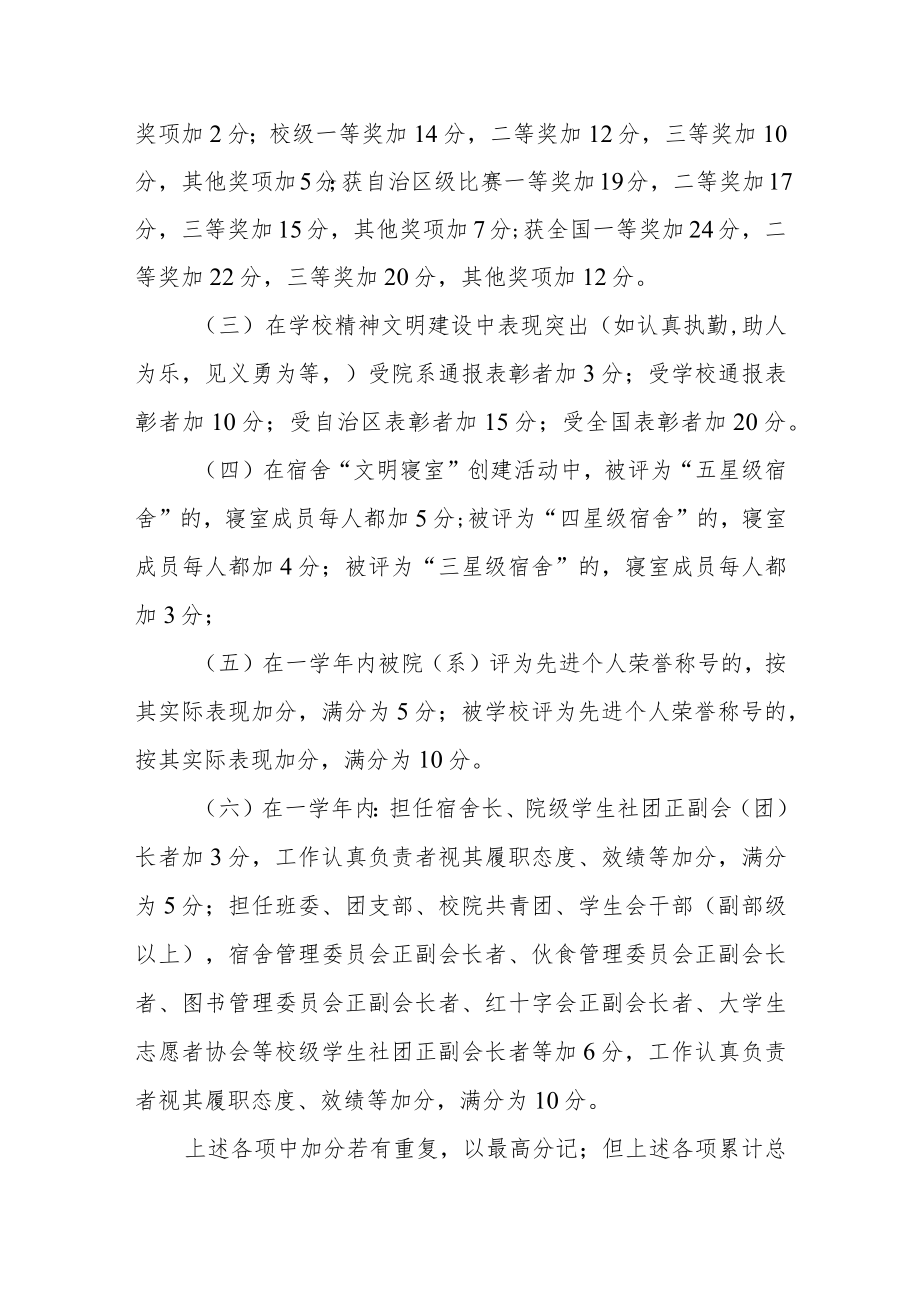 学院学生个人综合考评细则.docx_第2页