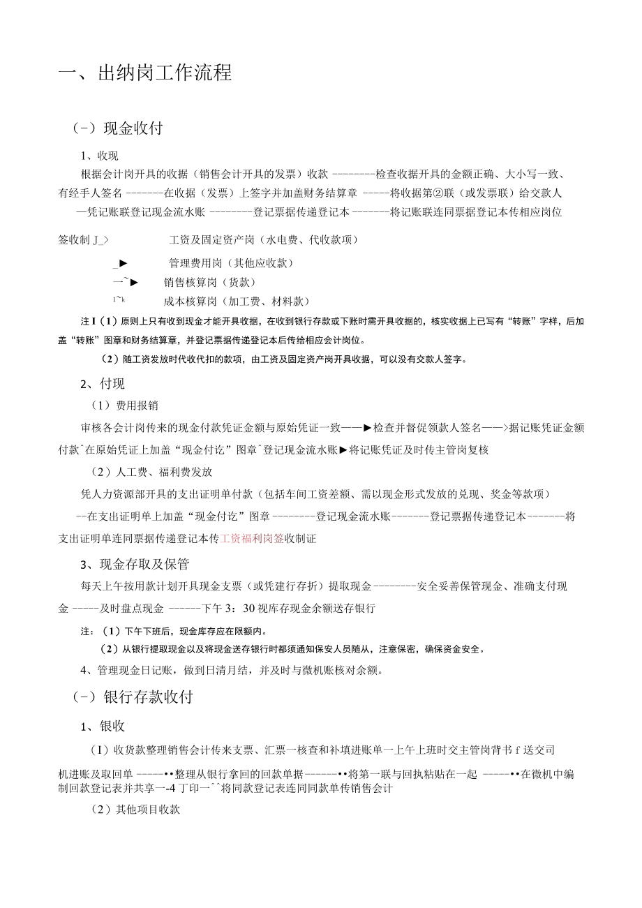 财务会计出纳岗位工作全流程.docx_第2页