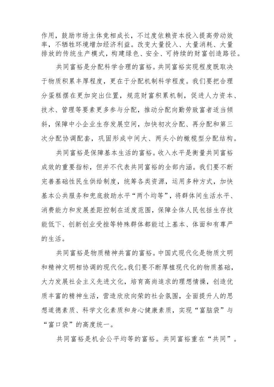 党课讲稿：把握共同富裕实践内涵走好新征程上的群众路线.docx_第2页