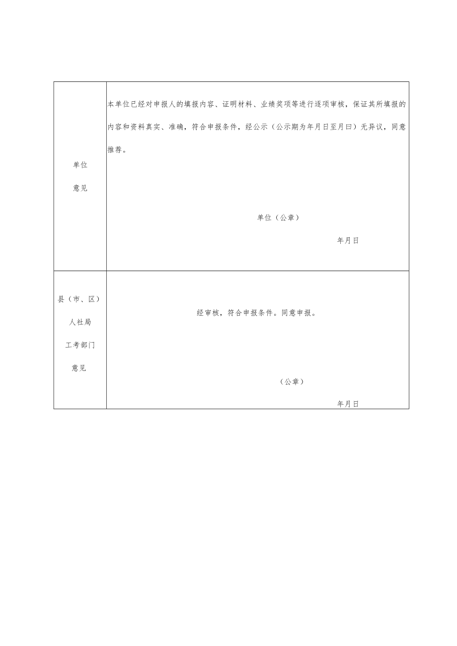 福建省机关事业单位工勤人员高级技师评审申报表.docx_第3页