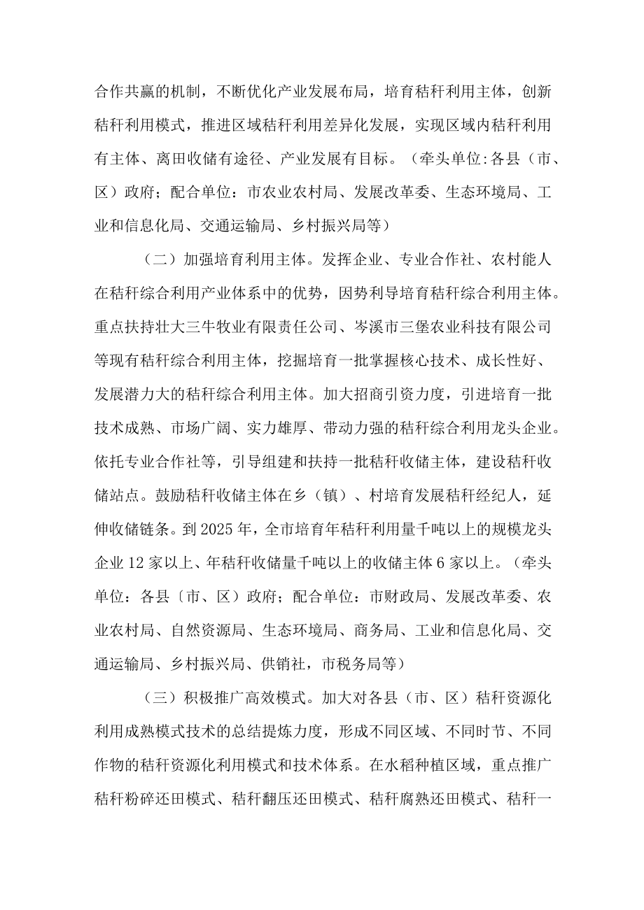 关于进一步加快推进农作物秸秆综合利用工作方案（2022—2025年）.docx_第2页