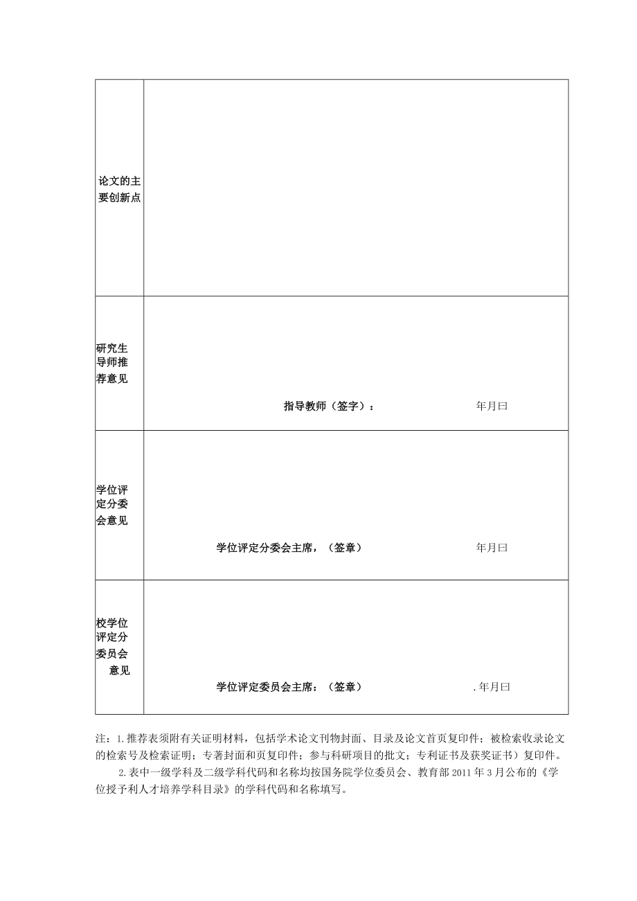 辽宁科技大学优秀博士、硕士学位论文申请表.docx_第2页