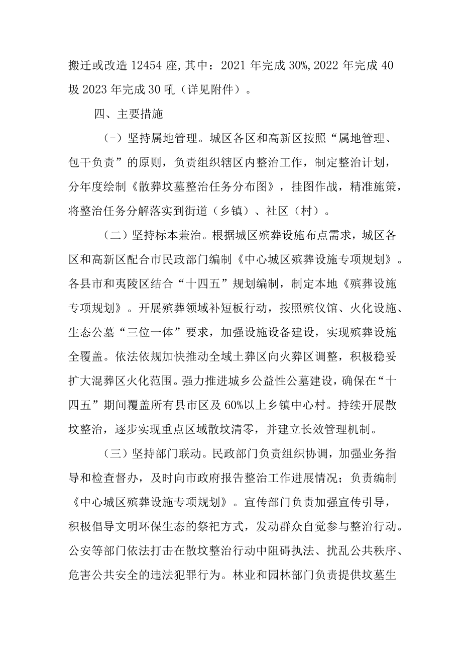 新时代散葬坟墓整治三年行动工作方案.docx_第2页