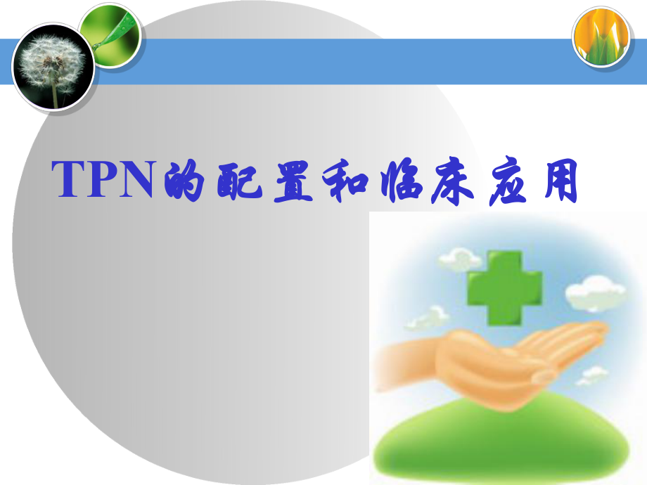 TPN的配置和临床应用.ppt_第1页