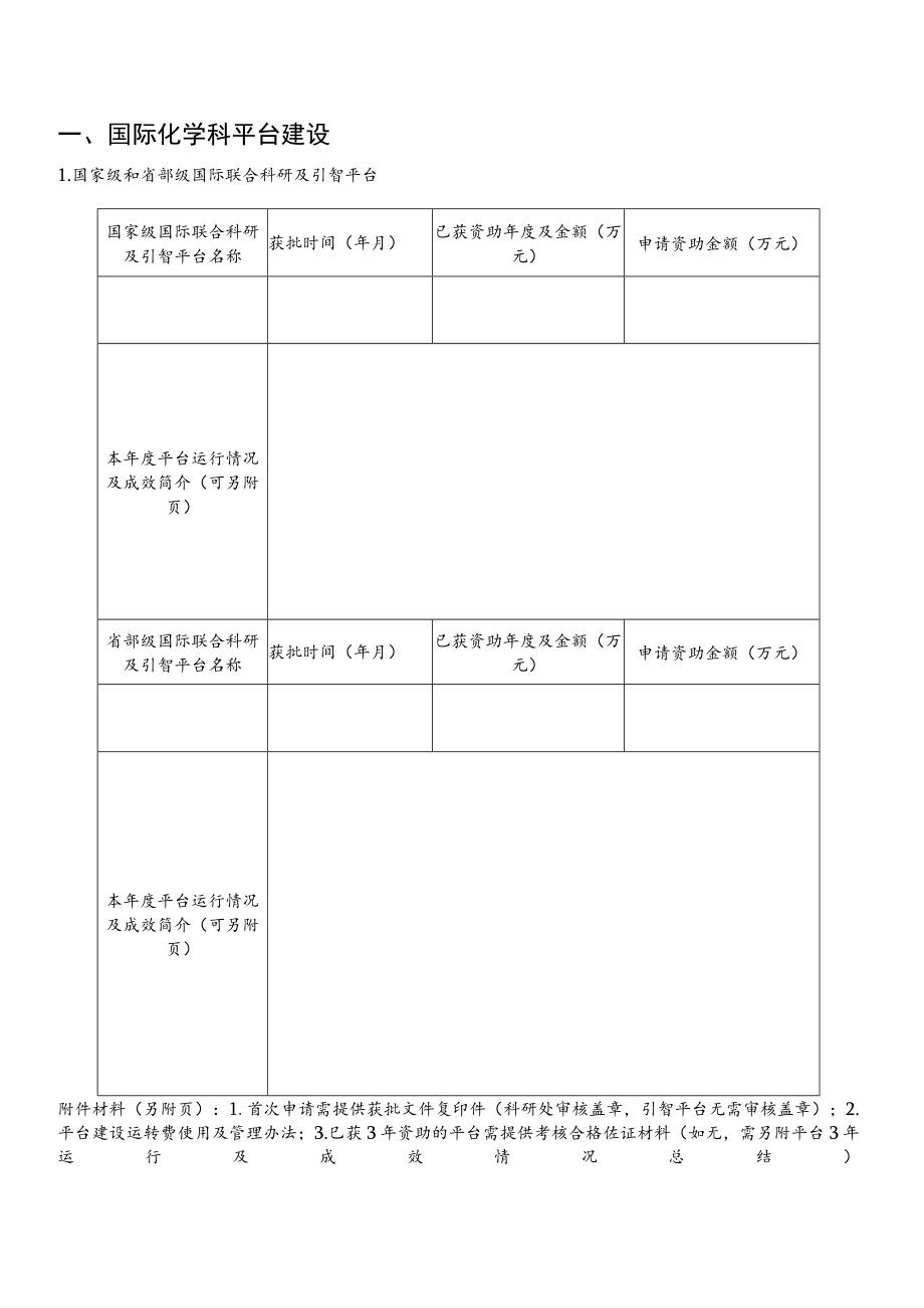 XX大学国际化办学专项经费资助申报表.docx_第3页