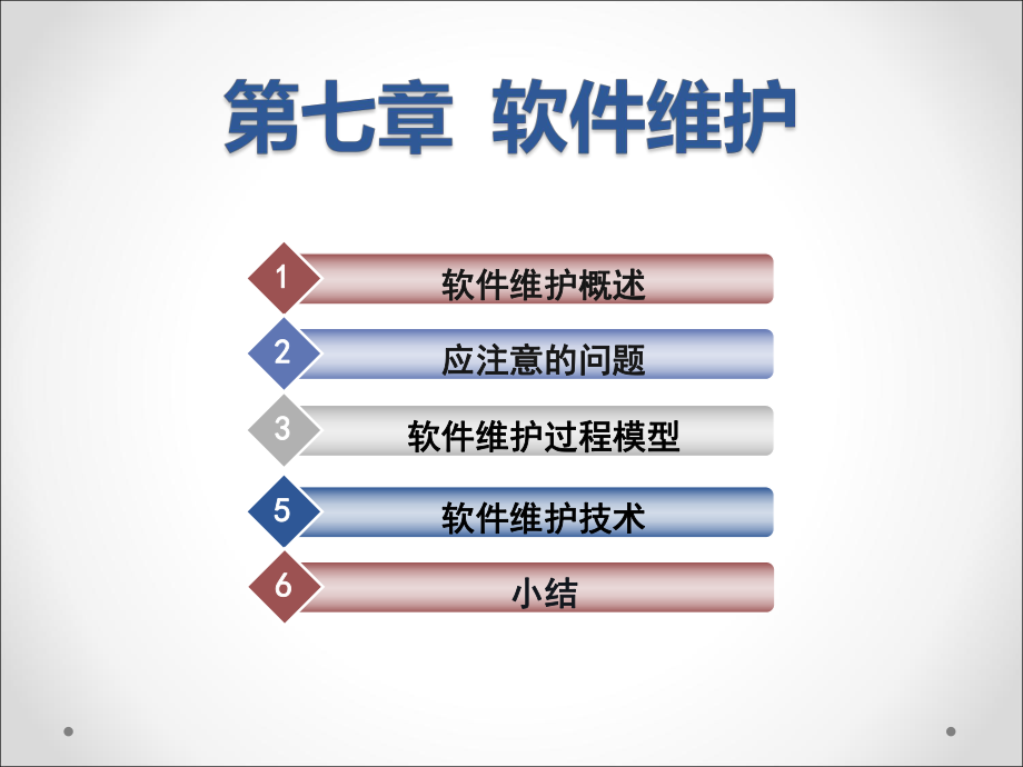 软件工程基础之07软件维护.ppt_第1页