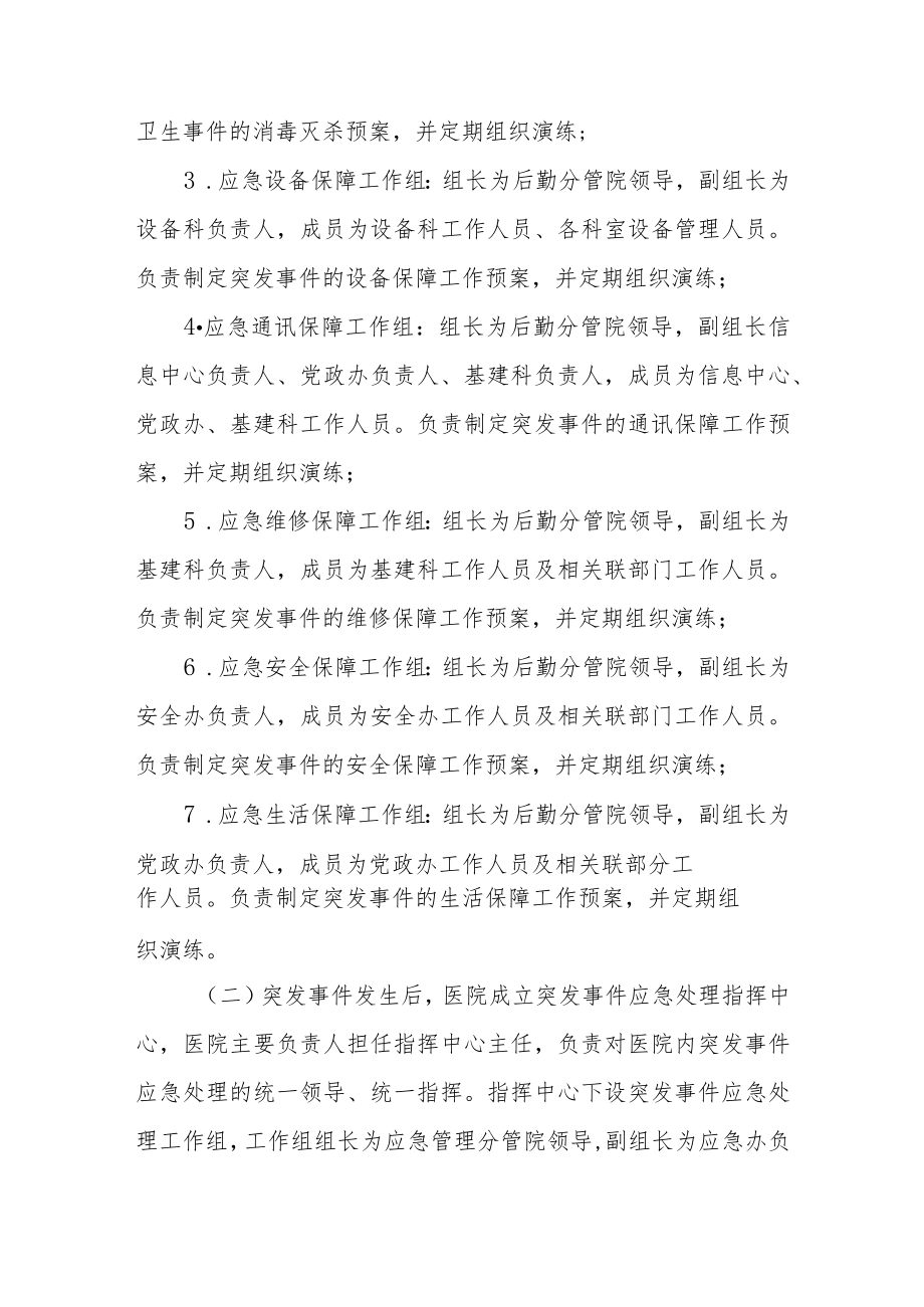 医院突发公共卫生事件应急处理预案.docx_第3页