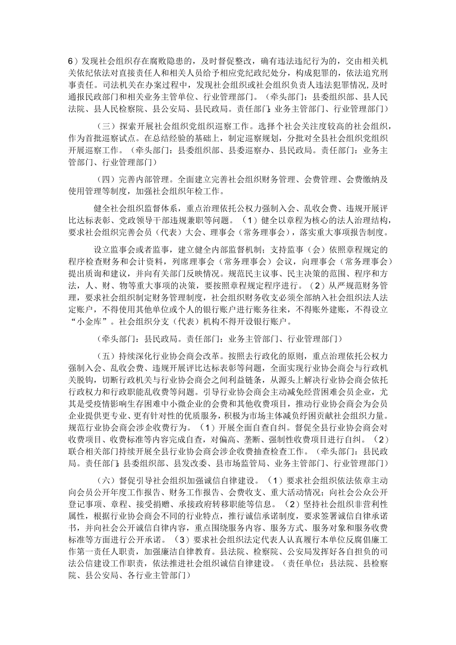 推进清廉社会组织建设实施方案.docx_第2页