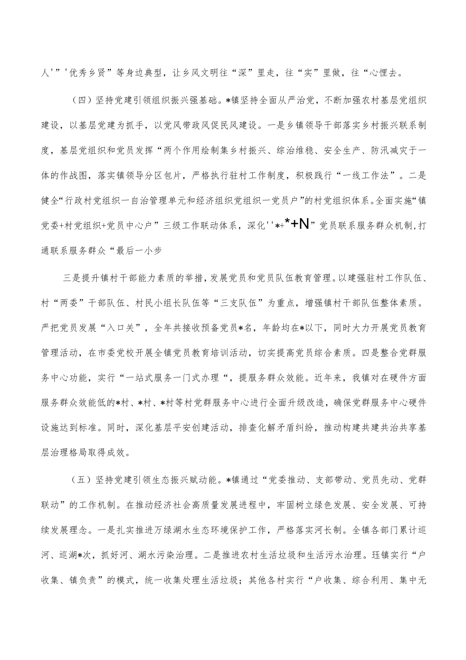 乡镇党建引领乡村振兴经验亮点.docx_第3页