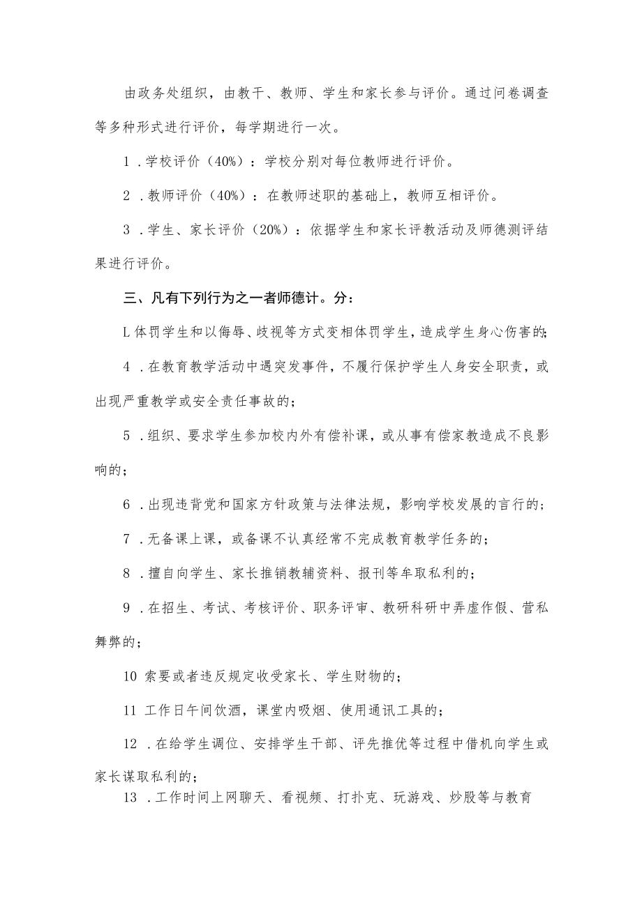 中心小学教师综合考评制度.docx_第2页