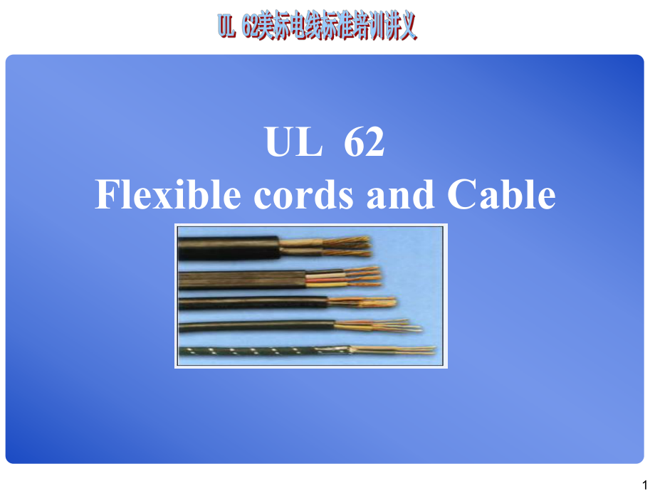 UL62培训资料.ppt_第1页