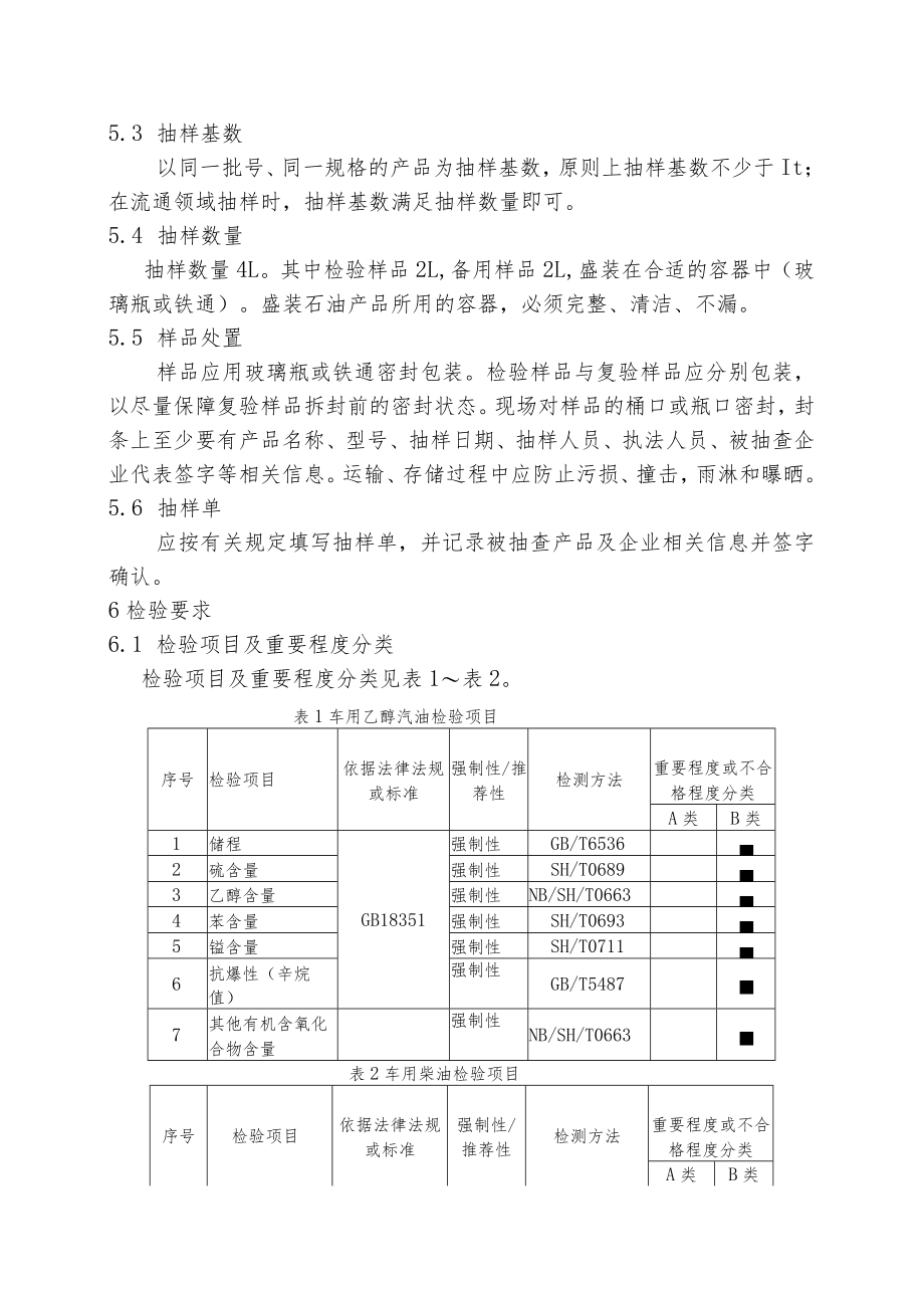 白城市成品油产品质量监督抽查实施细则.docx_第3页