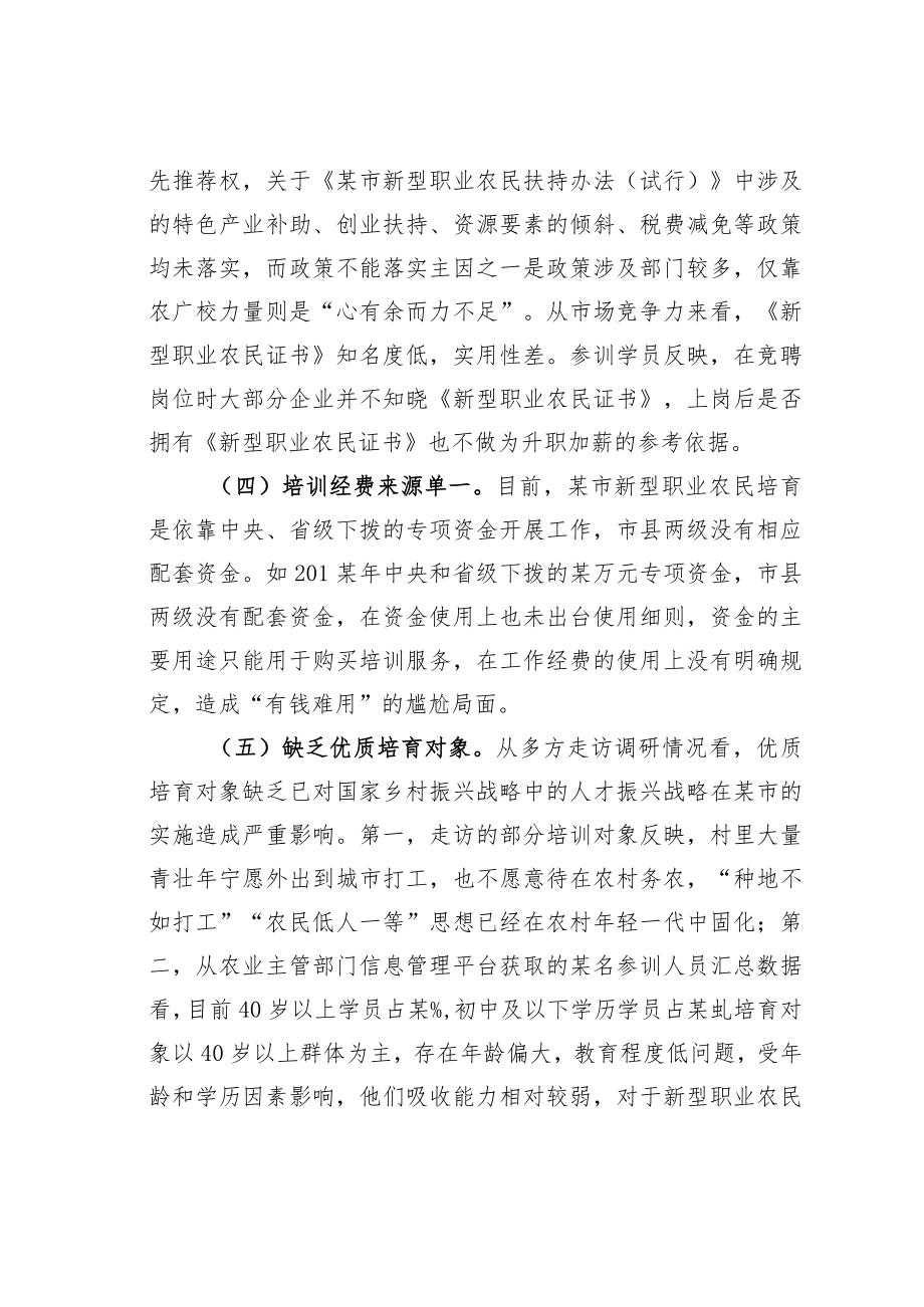 关于乡村振兴战略人才工作的调研报告.docx_第3页