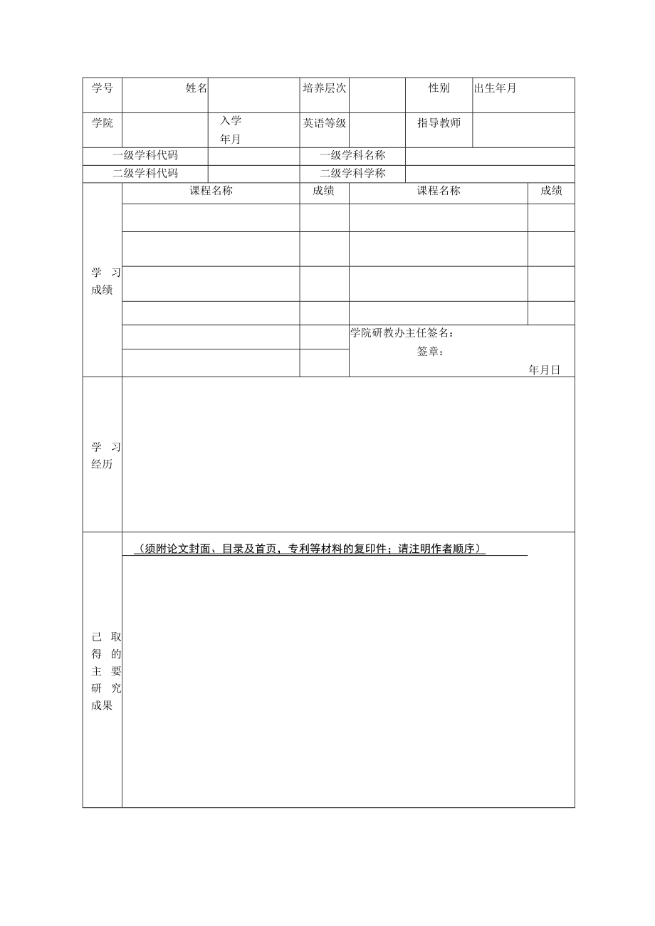 研究生国际交流与访学项目申请书昆明理工大学研究生国际交流与访学项目申请书.docx_第2页