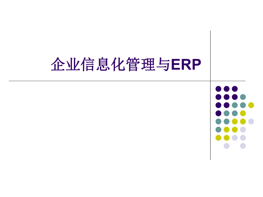 企业信息化管理与ERP.ppt_第1页