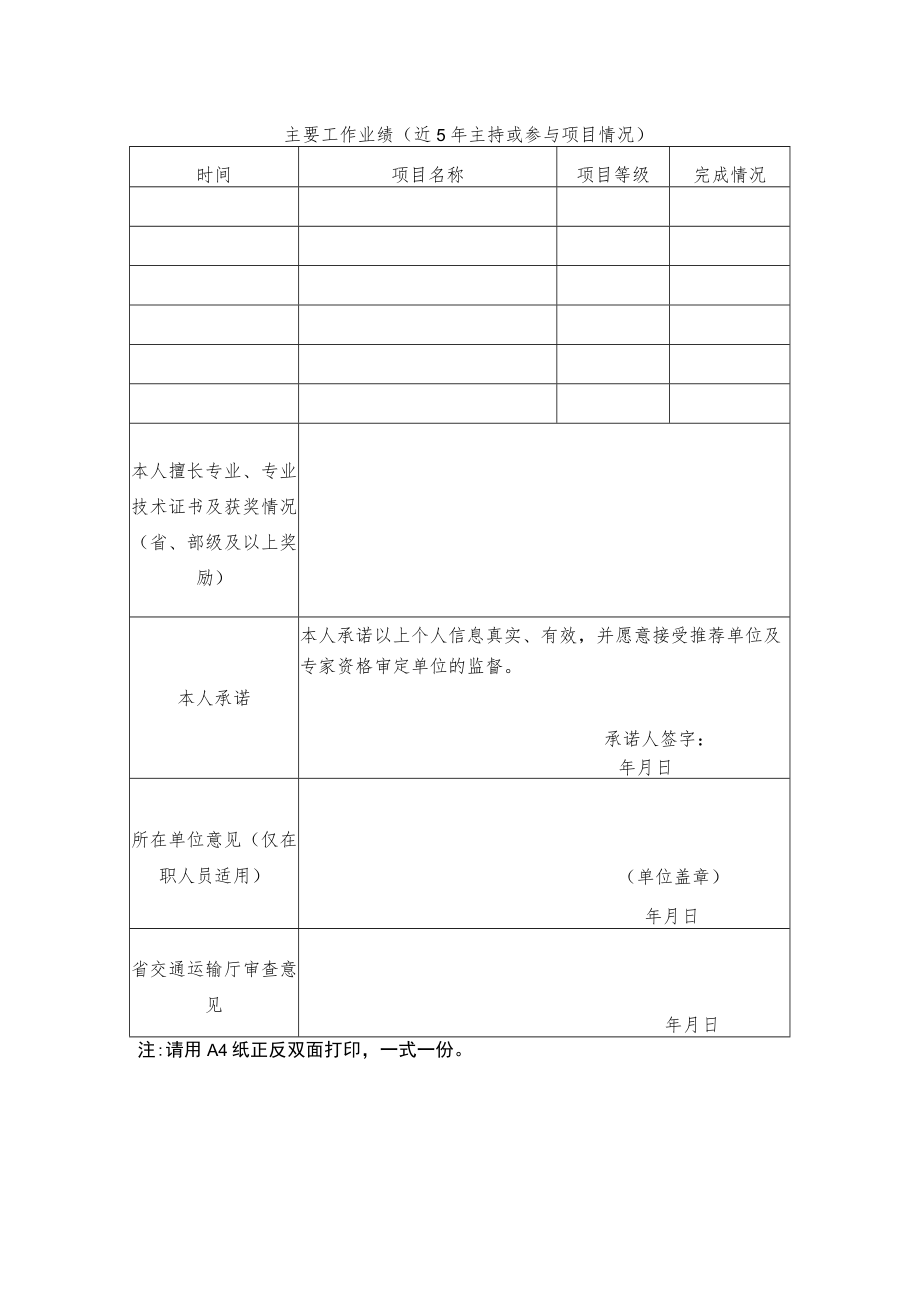 通航建筑物运行方案评审专家申报表.docx_第2页