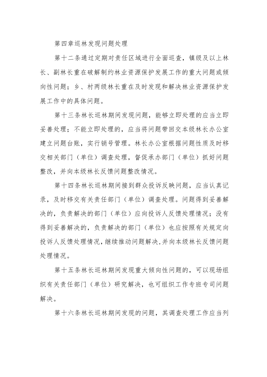 XX镇林长制巡林制度.docx_第3页