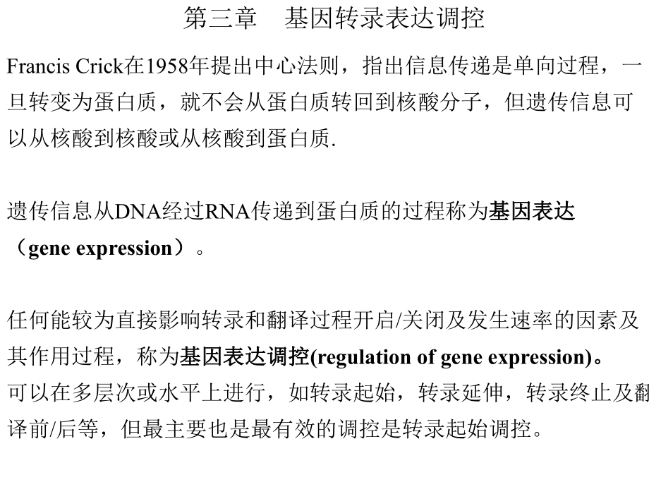 分子生物学转录.ppt_第1页