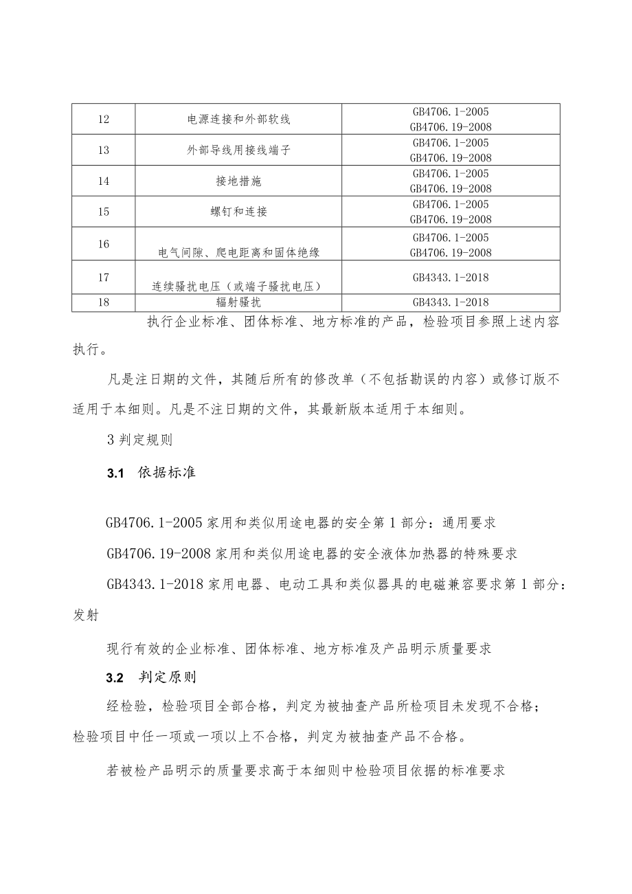 电热饭盒产品质量河南省监督抽查实施细则（2023年版）.docx_第2页