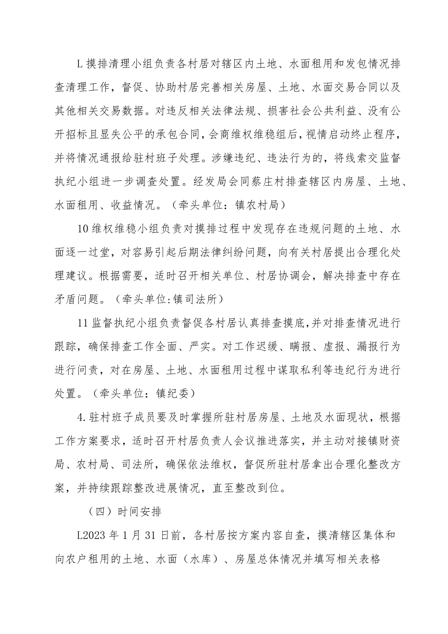 XX镇农村集体资产资源经营管理问题专项整治工作方案.docx_第3页