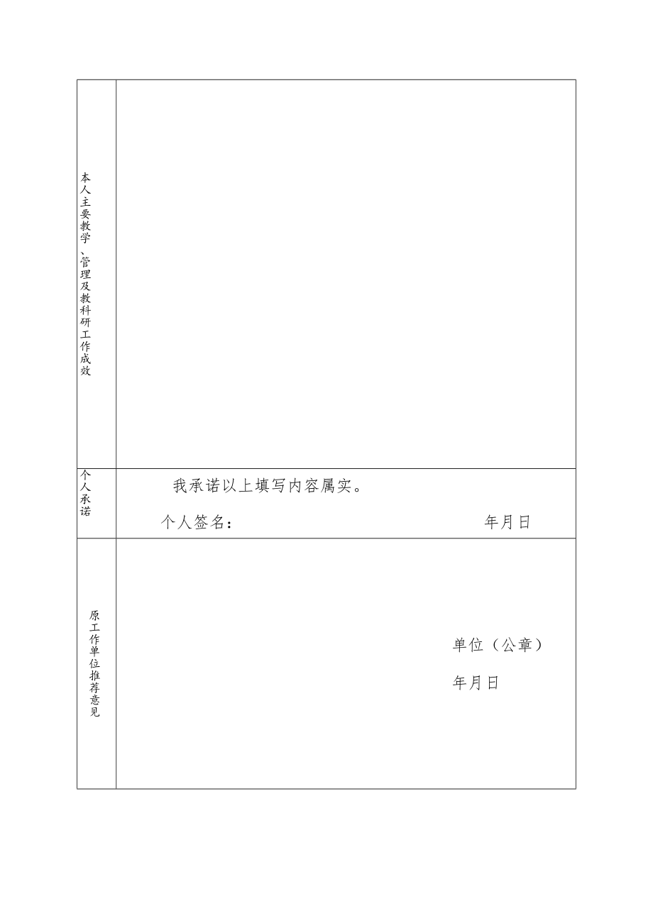 XX幼儿师范高等专科学校集团报名登记表.docx_第2页