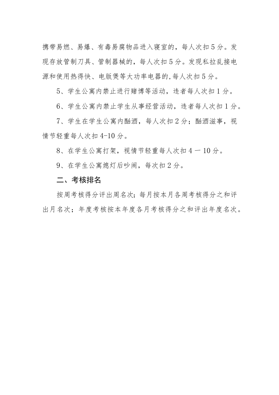 职业技术学院学生公寓纪律管理办法.docx_第2页