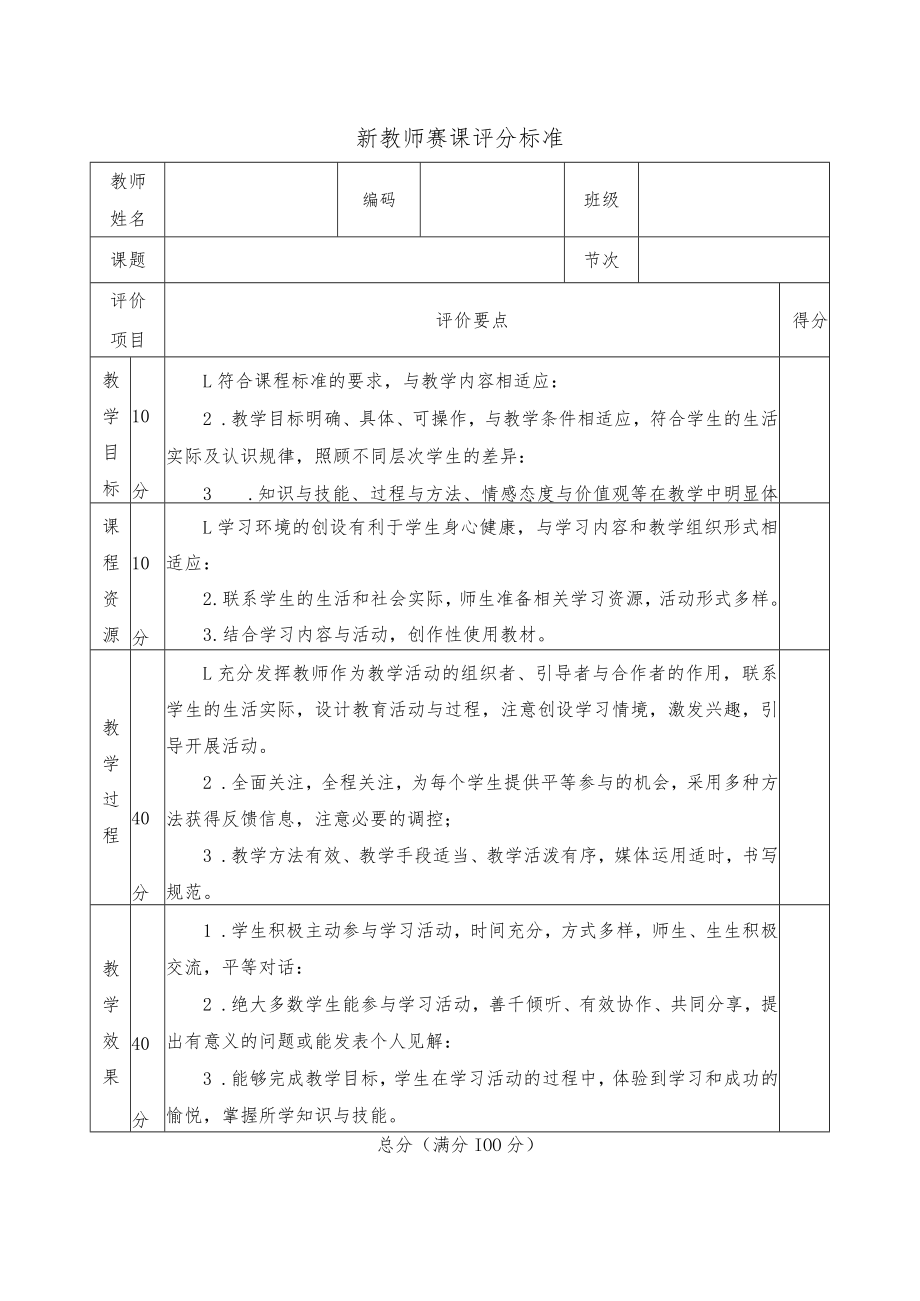 XX中学新教师赛课活动实施方案.docx_第3页