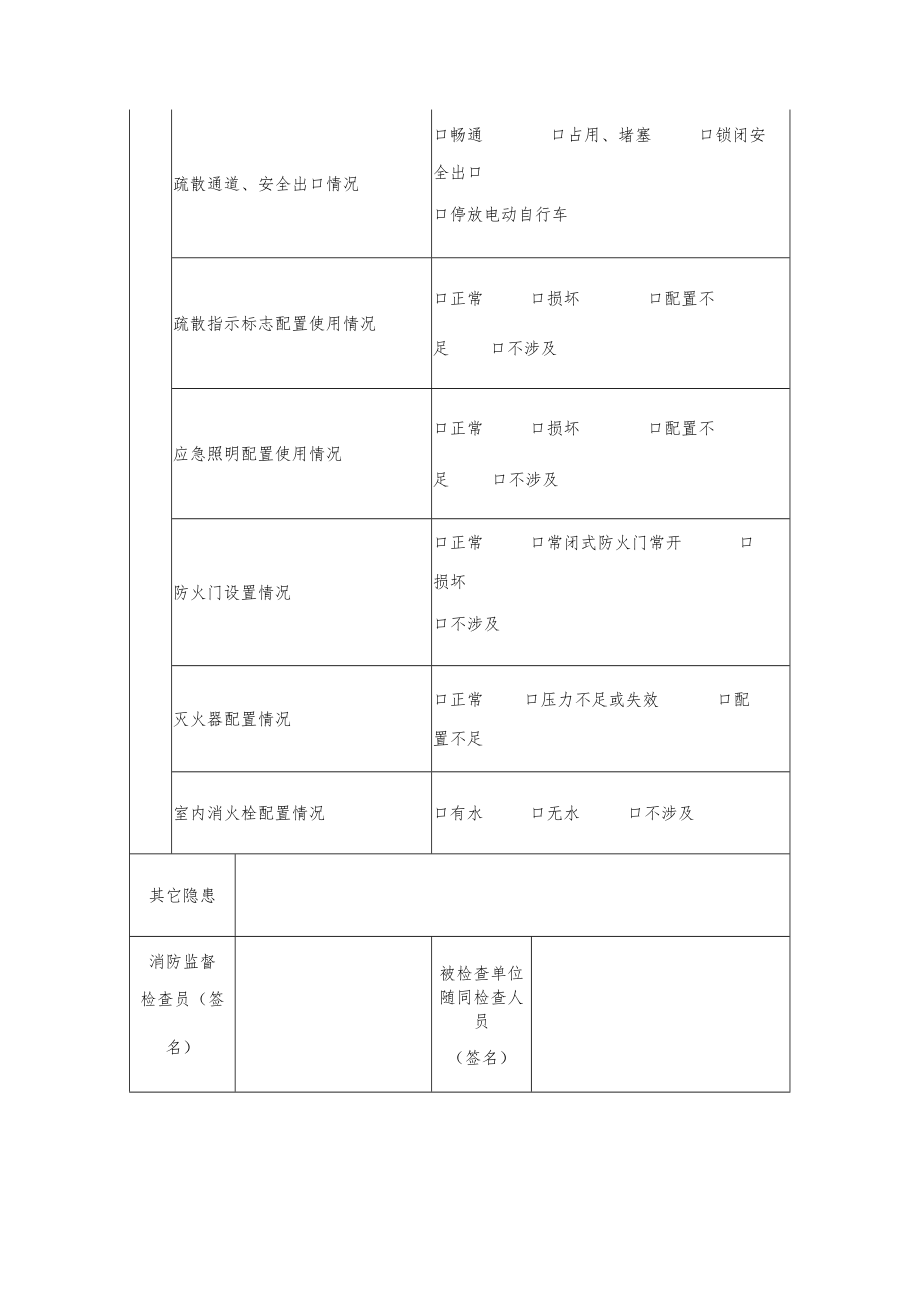 乡（镇）消防安全检查记录.docx_第3页