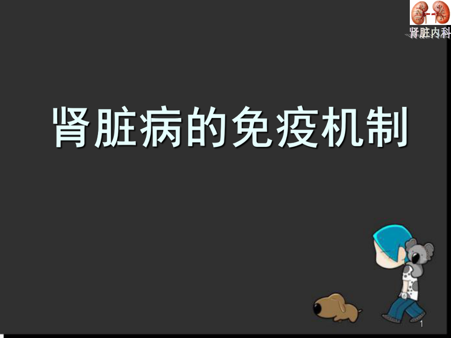 肾脏病的免疫机制医学PPT课件.ppt_第1页