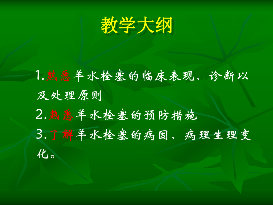 羊水栓塞精品医学课件.ppt_第2页