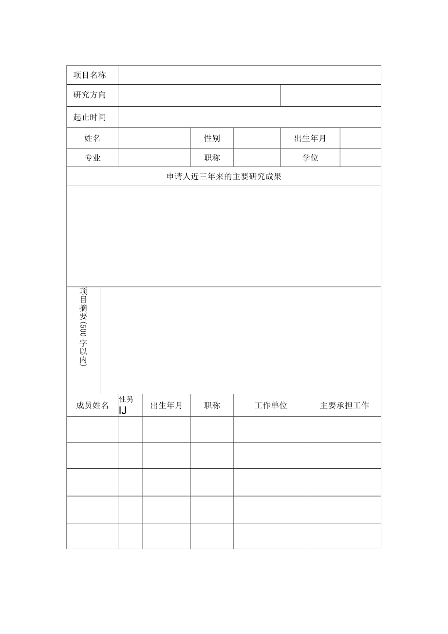 食品安全检测四川省重点实验室开放基金项目申请书.docx_第3页