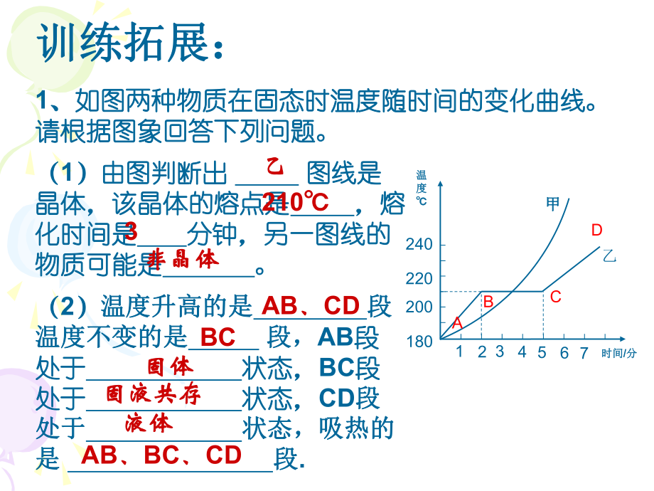 熔化和凝固练习题.ppt_第1页