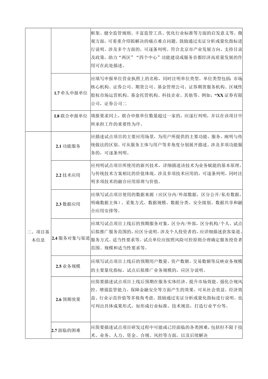 资本市场金融科技创新试点北京项目申报表.docx_第2页