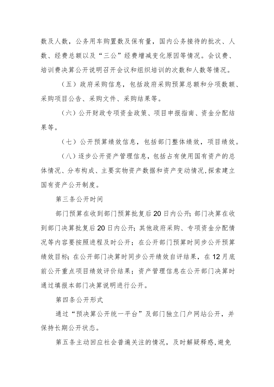 发展和改革委员会预决算信息公开管理办法.docx_第3页