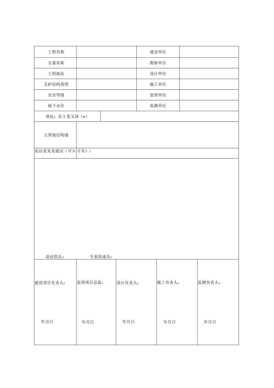 临水超深基坑工程论证内容、检验批、分项工程质量验收记录.docx_第2页