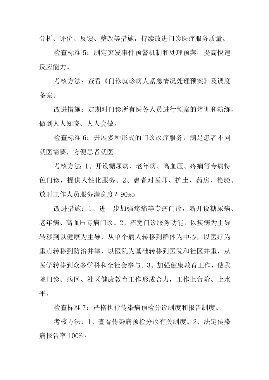 医院门诊医疗质量安全管理与持续改进方案.docx_第3页