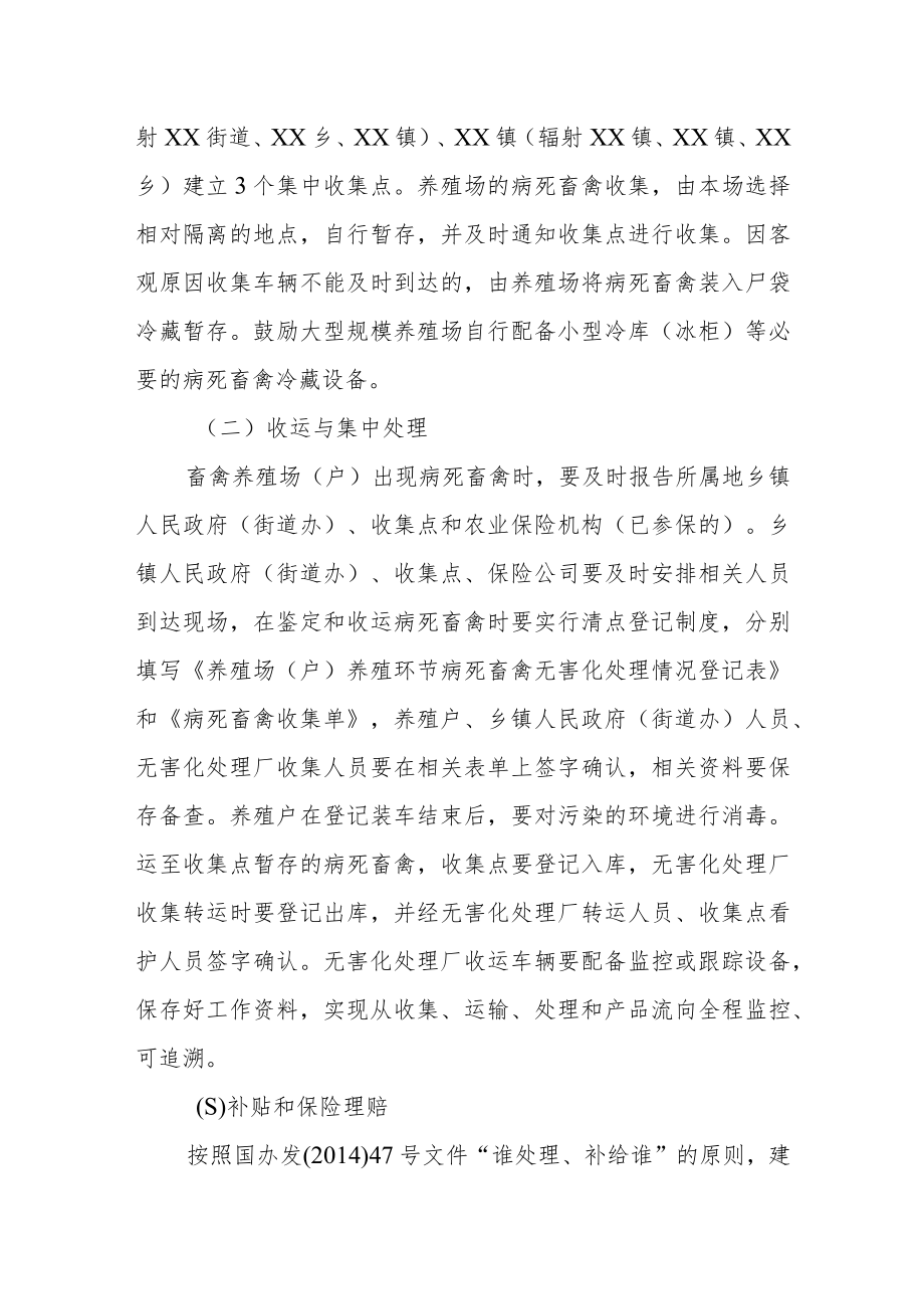 XX区病死畜禽集中无害化处理工作方案.docx_第2页