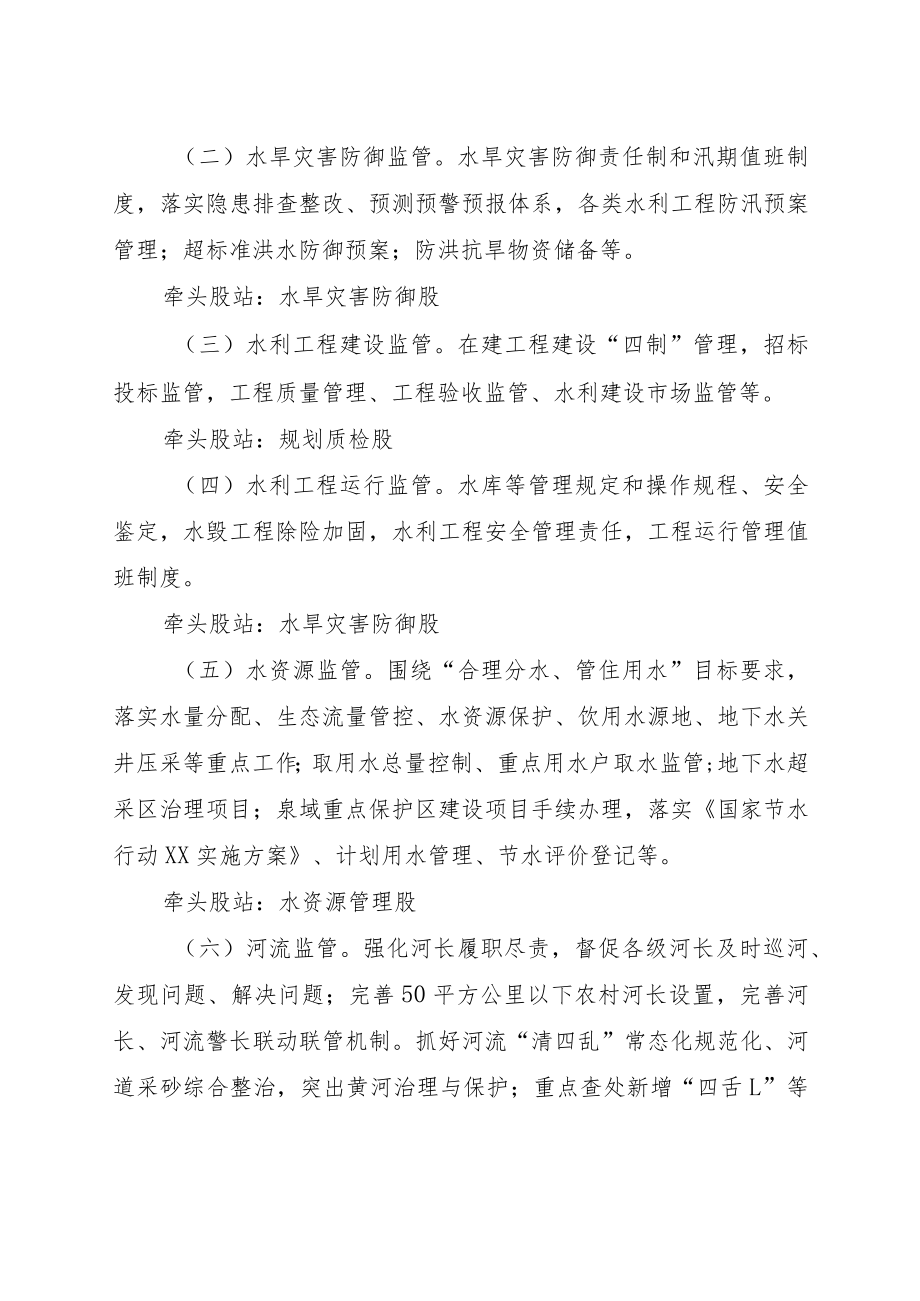 XX区水利局关于“治水监管百日行动”的工作方案.docx_第3页