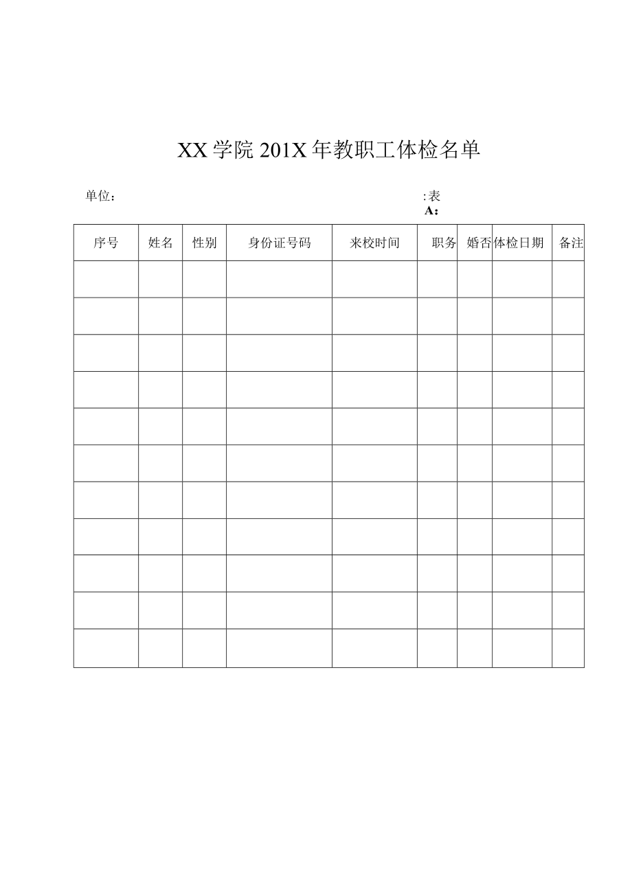 关于201X年教职工体检的通知.docx_第3页