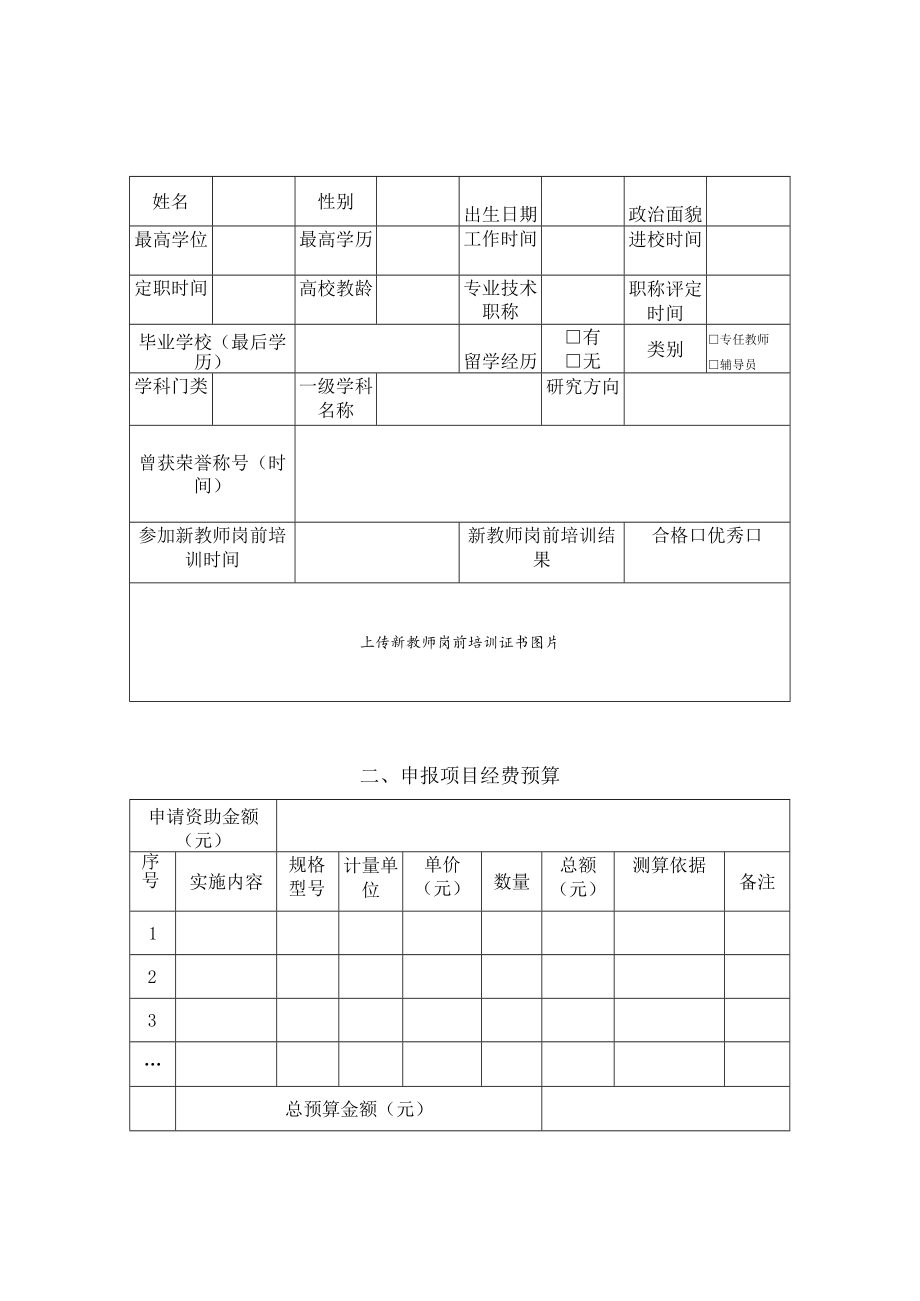 编号上海高校青年教师培养资助计划申请书.docx_第3页