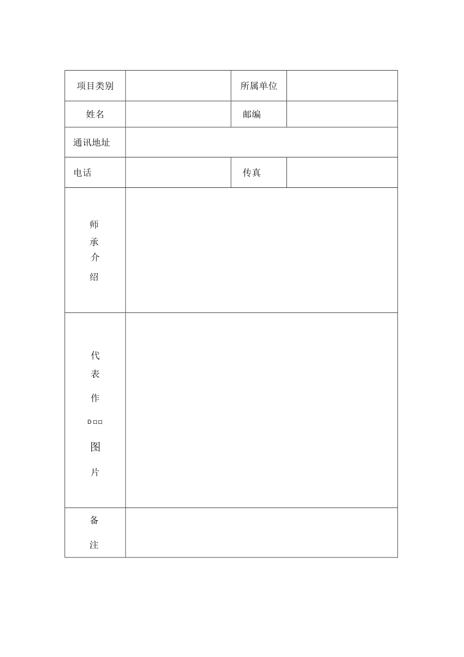 类别代码常熟市传统手工艺匠人申报表.docx_第3页